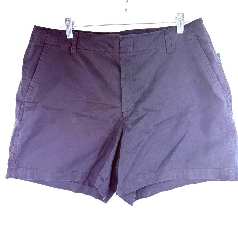 Gap Women's Black Downtown Khaki Short Shorts New with tags Size 16